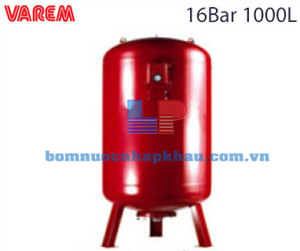 Bình áp lực Varem 1000 L 16 BAR