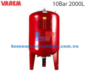 Bình áp lực Varem 2000 L 10 BAR