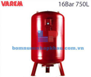 Bình áp lực Varem 750 L 16 BAR