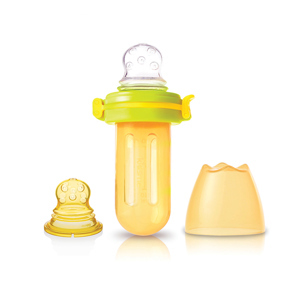 Bình bóp ăn dặm cháo bột kidsme - Từ 04 thàng tuổi