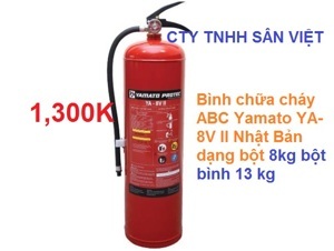 Bình chữa cháy bột ABC 8kg YA-8V II Yamato