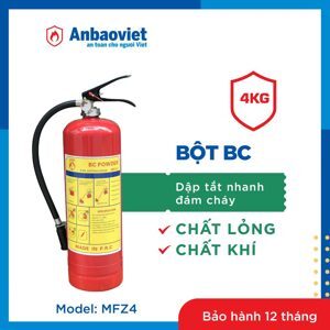 Bình Chữa Cháy MFZ4 4KG