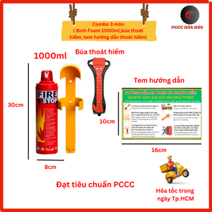 Bình chữa cháy mini Foam 1000ml