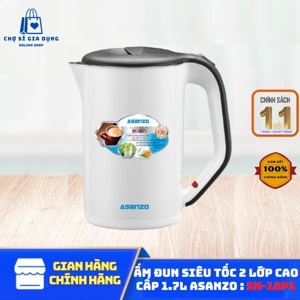 Bình đun siêu tốc Asanzo SK-18P1 - 1.7L, 1800W