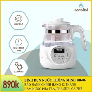 Bình đun nước pha sữa thông minh Bonbébé BB-06 - 1L