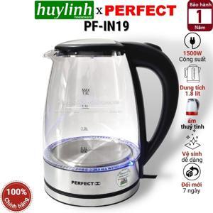 Bình đun nước siêu tốc thuỷ tinh Perfect PF-IN19 - 1.8 lít