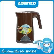 Bình đun siêu tốc Asanzo SK-1816 1.7L, 1800W