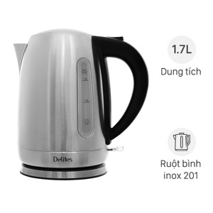 Bình đun siêu tốc Delites FK-1507-1 - 1.7 lít, 1850W