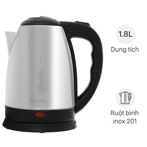 Bình đun siêu tốc Delites ST18S05, 1.8 lít