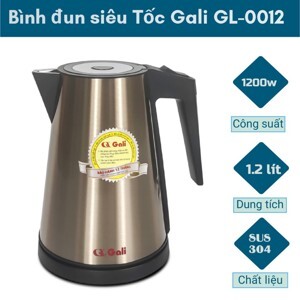 Bình đun siêu tốc Gali GL-0012 - 1.2L, 1200W