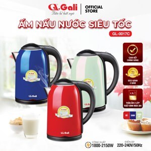Bình đun siêu tốc Gali GL-0017C -1.7L, 1800W