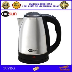 Bình đun Siêu Tốc Inox Bigsun KB-1500 - 1.7L, 1500W