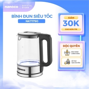 Bình đun siêu tốc Nanoco NKT1790