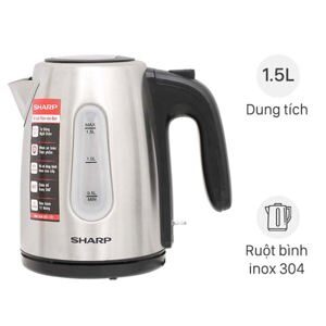 Bình đun siêu tốc Sharp EKJ-15EVS-ST - 1.5L