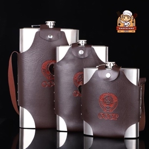 Bình đựng rượu inox CCCP dung tích 2 lít