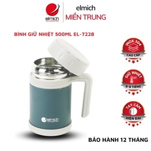 Bình đựng thức ăn hút chân không Elmich EL7228 500ml