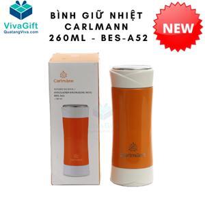 Bình nước giữ nhiệt Carlmann BESA52 (BES-A52) - 0.26 lít