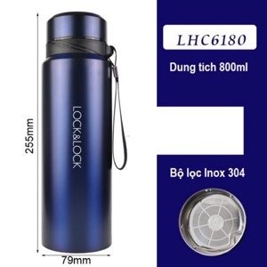 Bình giữ nhiệt có tay cầm Lock&Lock LHC6380FU 1200ml