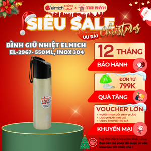 Bình giữ nhiệt Elmich inox 304 EL2967 550ml