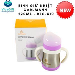 Bình nước giữ nhiệt em bé Carlmann BES-X10 220ml
