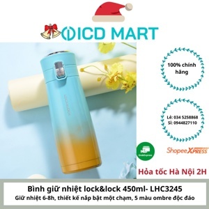 Bình giữ nhiệt Holiday Sunset I.d Tumbler Lock&Lock LHC3245, 450ml