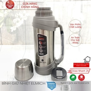 Bình giữ nhiệt inox 304 Elmich EL 3688 - 2500ml