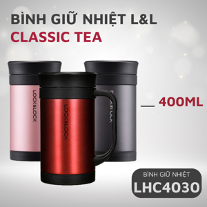 Bình giữ nhiệt Lock&Lock Classic Tea LHC4030SG - 400ml