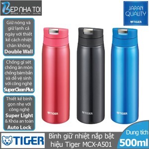 Bình giữ nhiệt lưỡng tính Tiger MCX-A501 - 500ml