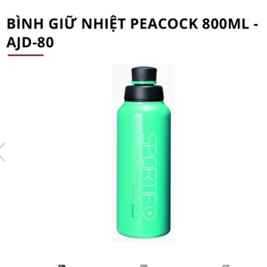 Bình giữ nhiệt Peacock 800ml Sportif AJD-80
