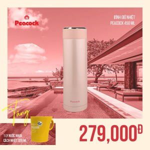 Bình giữ nhiệt Peacock AMG-45