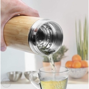 Bình giữ nhiệt vỏ tre 450ml