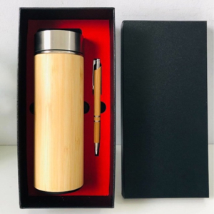 Bình giữ nhiệt vỏ tre 500ml