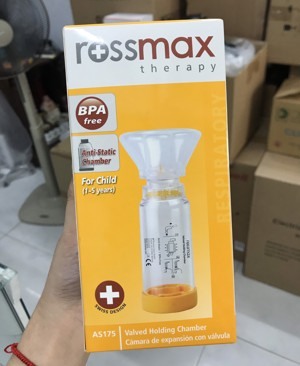 Bình hít Rossmax Aero Spacer Valved Holding Chamber AS175