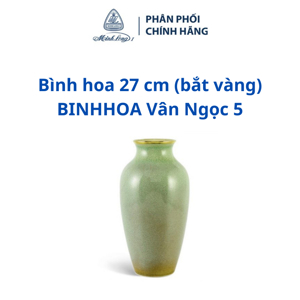 Bình hoa hỏa biến 27cm – Bình hoa – Xanh vân ngọc 5