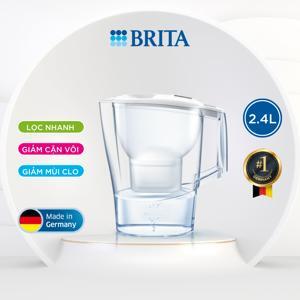 Bình lọc nước Brita Aluna Cool White - 2.4 lít