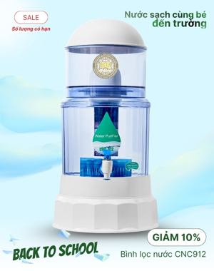 Bình lọc nước CNC CNC912 (CNC 912) - 14 lít