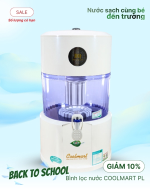 Bình lọc nước Coolmart PL 18L