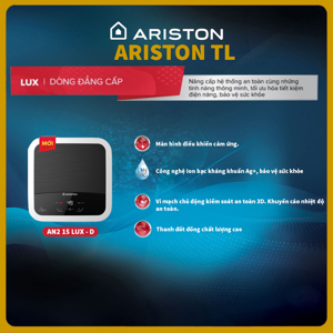 Bình nóng lạnh Ariston AN2 15LUX-D Ag+