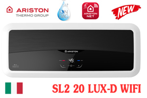 Bình nóng lạnh gián tiếp Ariston SL2 20 LUX-D AG+ Wifi 20L