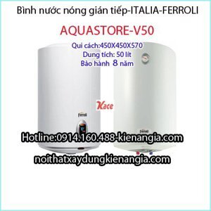 Bình nóng lạnh Ferroli Aqua store 50L - đứng