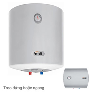 Bình nóng lạnh Ferroli Aquastore 60L (Treo ngang hoặc đứng)