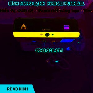 Bình nóng lạnh Ferroli Puffin PS20 - 20 lít