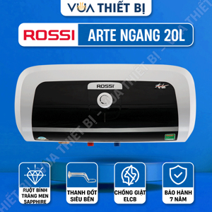 Bình nóng lạnh Rossi Arte ngang RAT20 SL, 20 lít