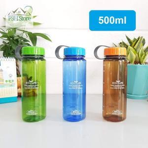 Bình nước Bisfree Lock&Lock Eco Slim ABF613BK 500ml