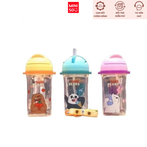 Bình nước dễ thương Miniso 400ml