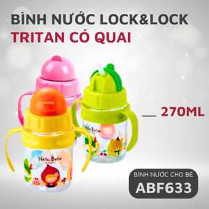 Bình nước Lock&Lock Hello Bebe ABF633_HBG (270ml)