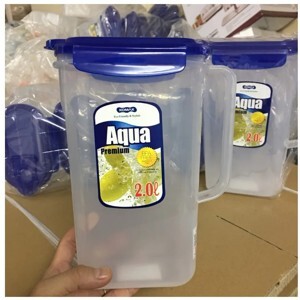 Bình nước nhựa rỗng Aqua Komax 2l