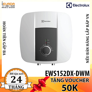 Bình nóng lạnh Electrolux EWS152DX-DWM - 15 lít, 1000W+1500W