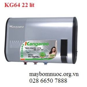 Bình nóng lạnh gián tiếp Kangaroo KG64 (KG 64) - 2500W, 22 lít, chống giật