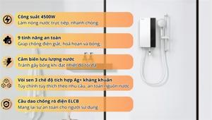 Bình nóng lạnh Panasonic DH-4US1VW